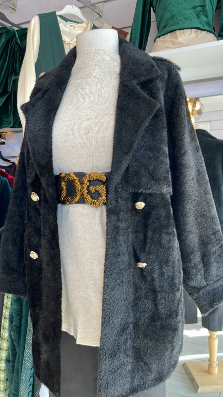 كشمير اسود فخم