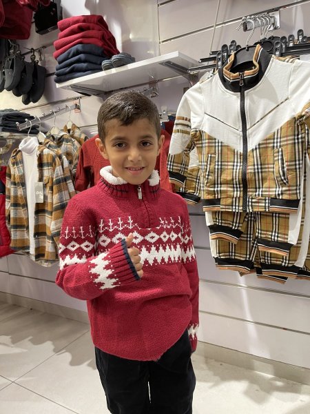 بلوزه صوه حمراء